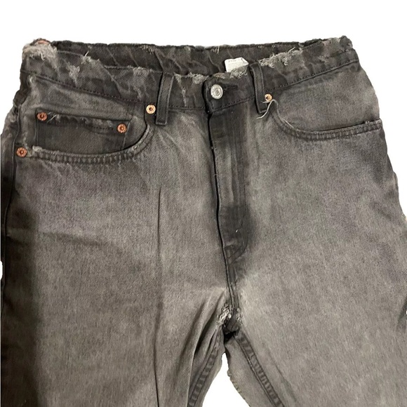 Vtg Men's 505 Levi's Black Jeans Sz 32 x 32 Made In 1998 Broken in to perfection - Picture 3 of 16